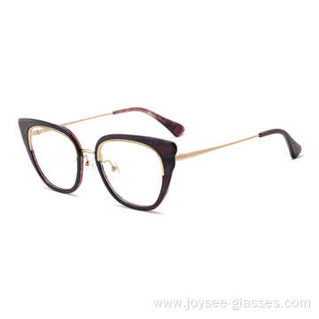 Fashion Combined Metal New Design Fashion Female Optical Frame